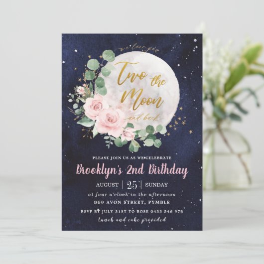 ナイトスカイピンクフローラ2月2日  招待状 (スタンド正面)