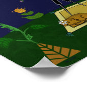 ナイトスカイフォークアート ポスター (角)