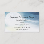 ナイトスカイフルムーンカスタム 名刺 (正面)