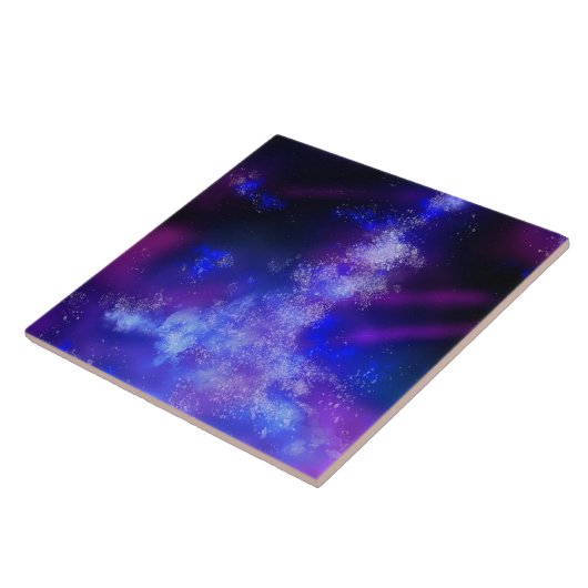 ナイトスカイブルーサファイアセラミックタイル タイル (側面)