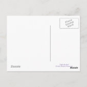 ナイトスカイベアーポーラベアファンタジーワイルドライフアート ポストカード (裏面)