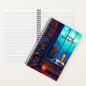 ナイトスカイライブラリーカスタム ノートブック (内側)