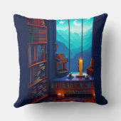 ナイトスカイライブラリー クッション (裏面)