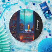 ナイトスカイライブラリー ペーパープレート (パーティー)