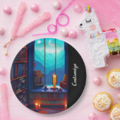 ナイトスカイライブラリー ペーパープレート (パーティー)