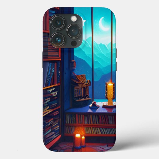 ナイトスカイライブラリー Case-Mate iPhoneケース (裏面)