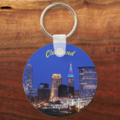 ナイトスカイラインクリーブランドOH キーホルダー (正面)