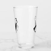 ナイトスカイワイルダネスハウリングオオカミ タンブラーグラス (左)