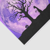 ナイトスカイ不気味ブラックキャットハロウィーン 薄葉紙 (詳細)