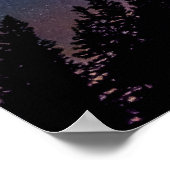 ナイトスカイ感動的引用文 ポスター (角)