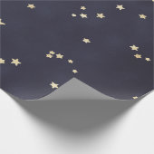 ナイトスカイ金ゴールドスフェイクターフォイルラッピング紙 ラッピングペーパー (角)