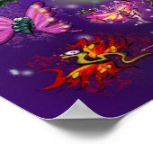 ナイトスカイ魔法 ポスター (角)