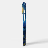 ナイトスカイ 宇宙 月 天体 星 Case-Mate iPhoneケース (裏面 / 左)