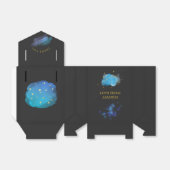 ナイトスカイ 星 空 ファンタジーパーティー フェイバーボックス (折り畳みなし)