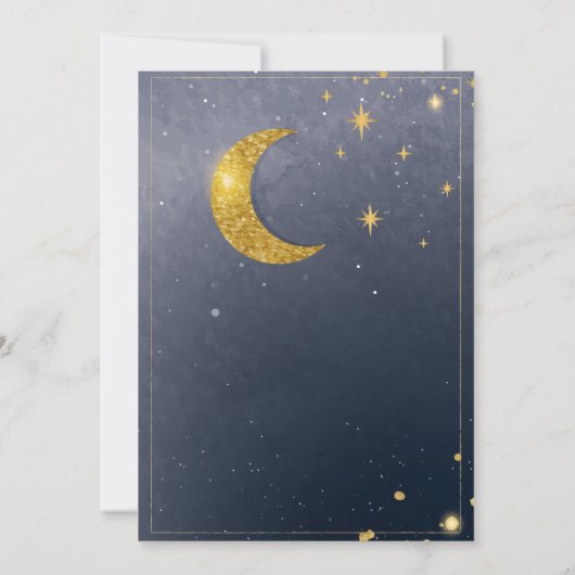 ナイトスタースカイシテリア銀河系結婚ズ 招待状 (裏面)