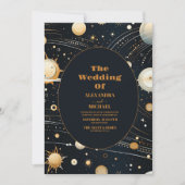 ナイトスタースカイシテリア銀河系結婚ズ 招待状 (正面)
