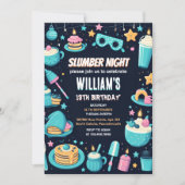 ナイトスタースレポバースランバーパーティー13th誕生日 招待状 (正面)