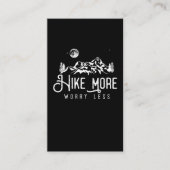 ナイトスターズスカイマウンテンフォレストハイキングキャンピング 名刺 (正面)