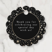 ナイトスターズ天の神秘的な黒ありがとう フェイバータグ (裏面)