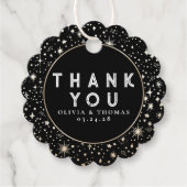 ナイトスターズ天の神秘的な黒ありがとう フェイバータグ (正面)