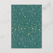 ナイトスターズ結婚ティール（緑がかった色）詳細 エンクロージャーカード (裏面)
