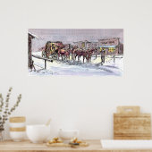 ナイトステージコーチバイシャロンシャーペ ポスター (キッチン)