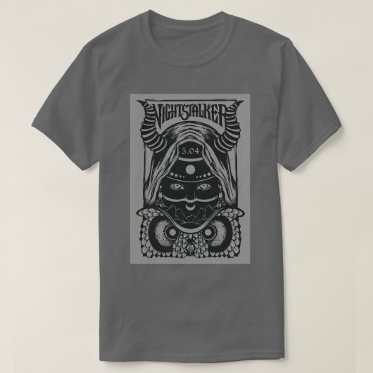 ナイトストーカー Tシャツ (デザイン正面)