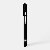 ナイトスペースロケット打ち上げ iPhone 16ケース (左側面)