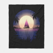 ナイトセイル フリースブランケット (正面)