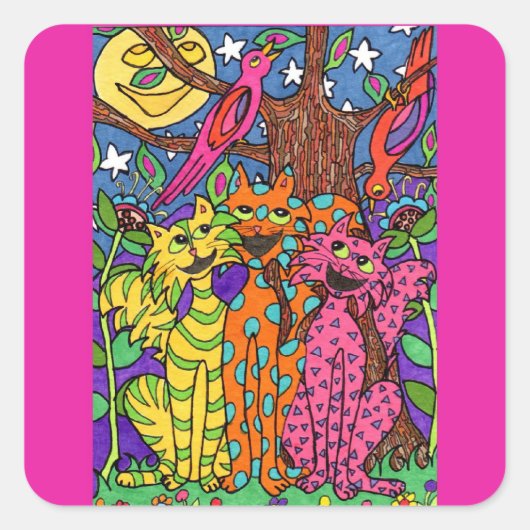 ナイトソング スクエアシール (正面)