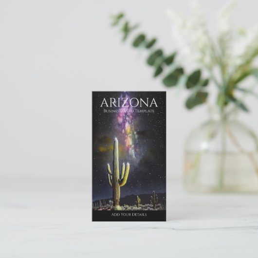 ナイトタイムサウスウエストアリゾナ 名刺 (スタンド正面)