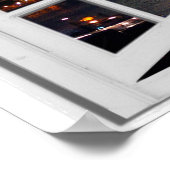 ナイトタイムシティウフェイクィンドビュー ポスター (角)