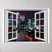 ナイトタイムシティウフェイクィンドビュー ポスター (正面)