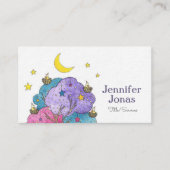 ナイトタイムスリーピバーズウォーターイラストレーション 名刺 (正面)