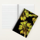 ナイトタイムパームツリーズ ノートブック (内側)