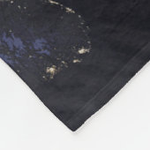 ナイトタイムファーノーザンヨーロッパ フリースブランケット (角)