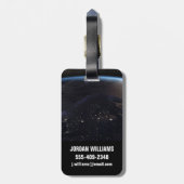 ナイトタイムファーノーザンヨーロッパ ラゲッジタグ (裏面縦)