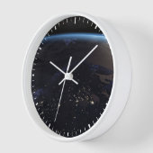ナイトタイムファーノーザンヨーロッパ 壁時計 (傾斜)