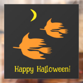 ナイトタイムブルームライド – ハッピーハローウィン!魔女。 ウィンドウサイン