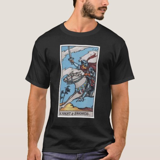 ナイトタロットカード Tシャツ (正面)