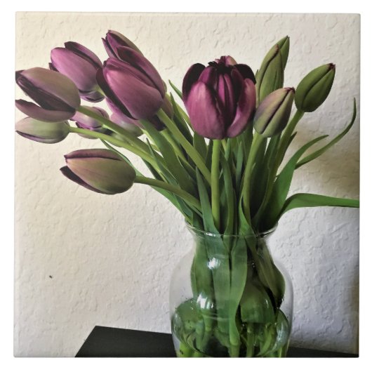 ナイトチューリップの女王 タイル (正面)