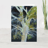 「ナイトツリー」ツリー&スカイのデジタル変更イメージ カード (正面)