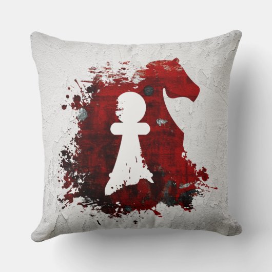 ナイトテイクズポーンバイマーサスウィーニー装飾用クッション クッション (裏面)