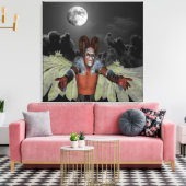 ナイトデーモン キャンバスプリント (インサイチュ (リビング))