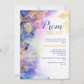 ナイトトゥリマーブプロム招待状 招待状 (正面)
