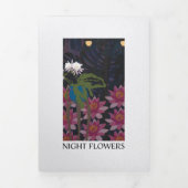 ナイトトリフォールドカード 三つ折りカード (カバー)