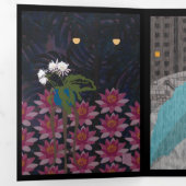 ナイトトリフォールドカード 三つ折りカード (内部最初)