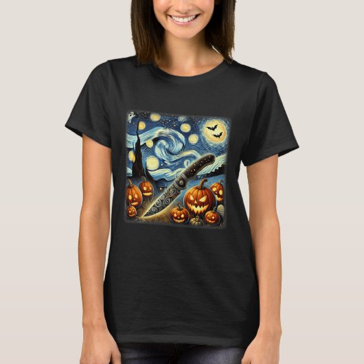 ナイトナイフシェフハロウィーン Tシャツ (正面)