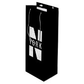 ナイトニューヨーク ワインギフトバッグ (正面アングル)