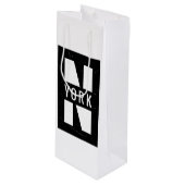 ナイトニューヨーク ワインギフトバッグ (正面アングル)